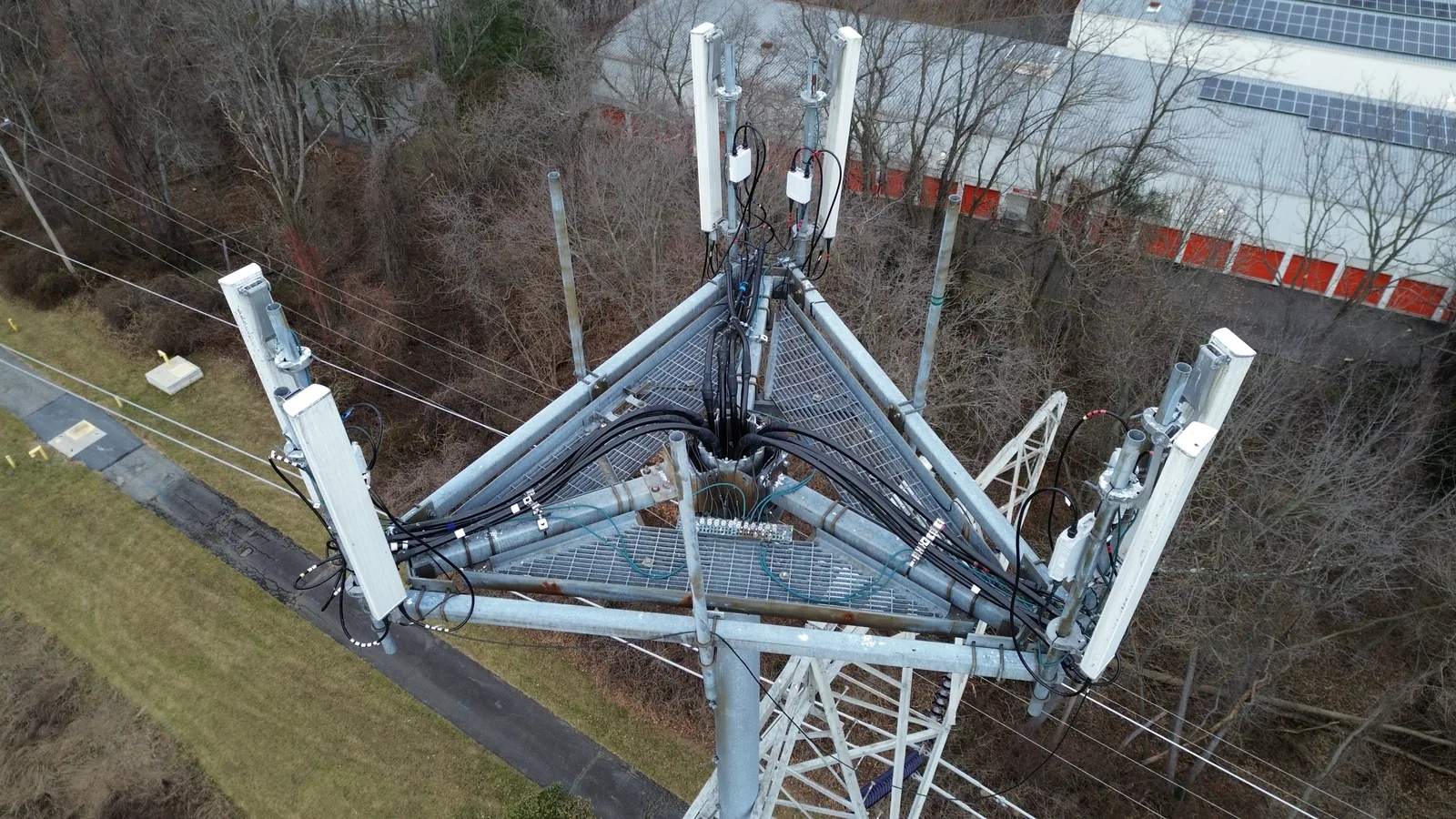 Aerial property photography
