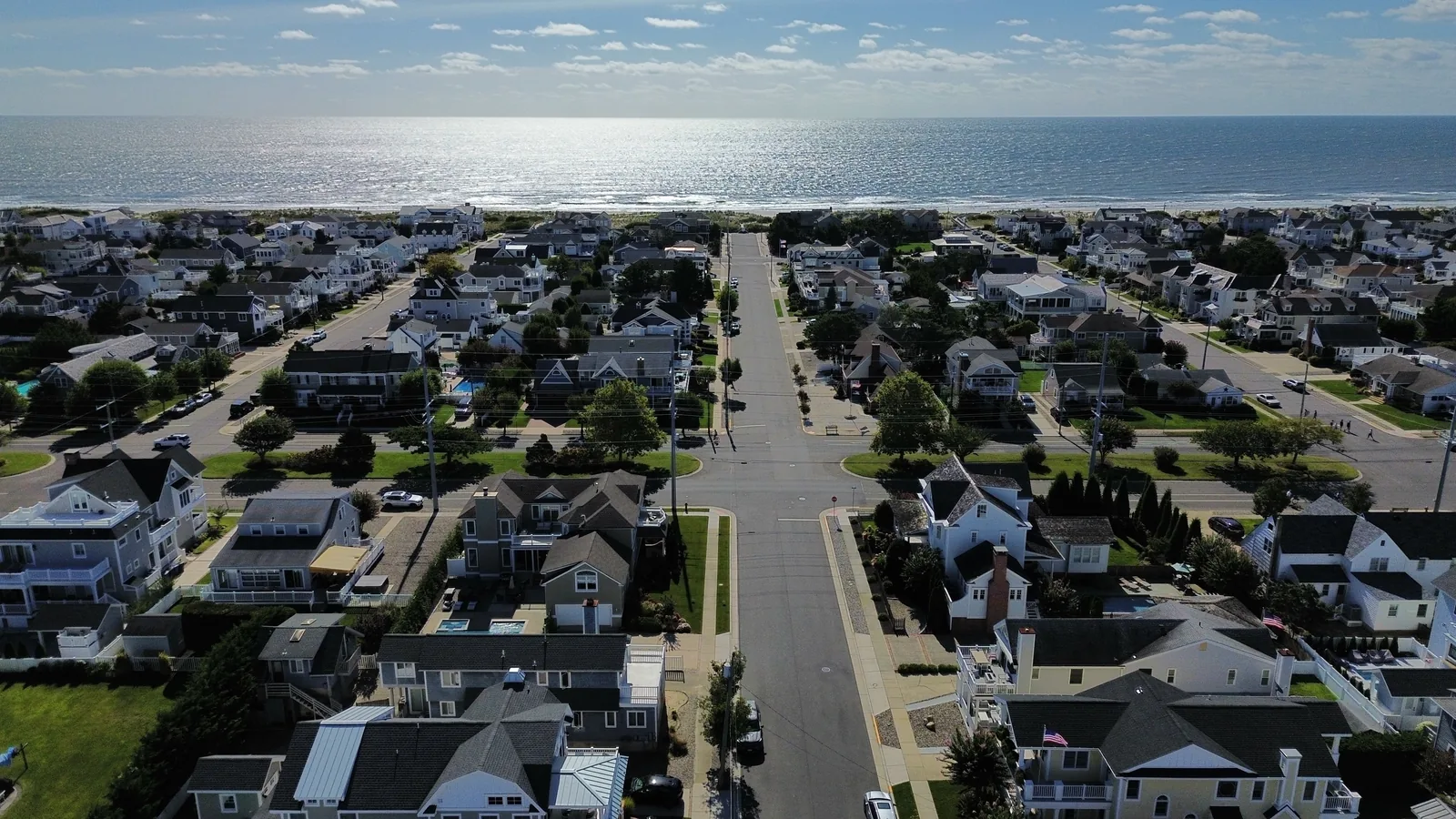 Cinematic aerial image